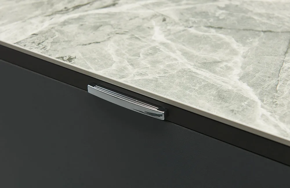 1388 Coffee Table w/ storage Grey