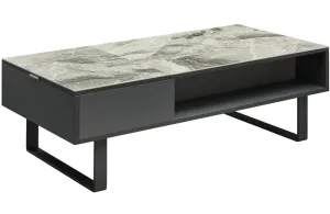 1388 Coffee Table w/ storage Grey