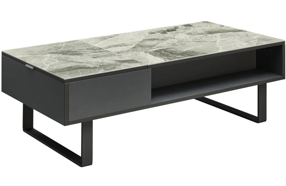 1388 Coffee Table w/ storage Grey