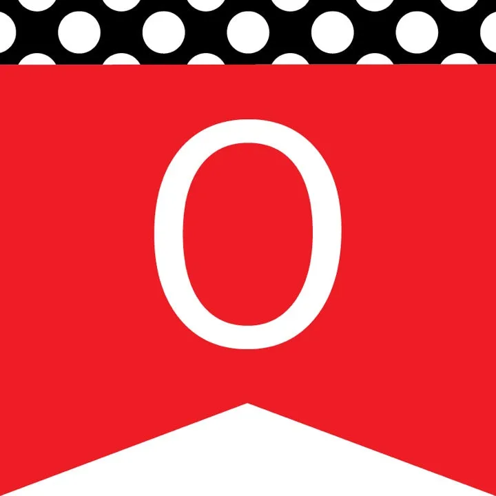 2 Point Welcome Banner | Black, White and Stylish Brights  | UPRINT | Schoolgirl Style