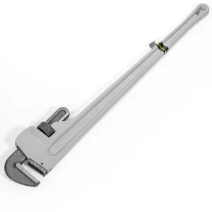 48" inch Large Aluminum Pipe Wrench 48 inch Long Handle Plumbers Adjustable Jaw