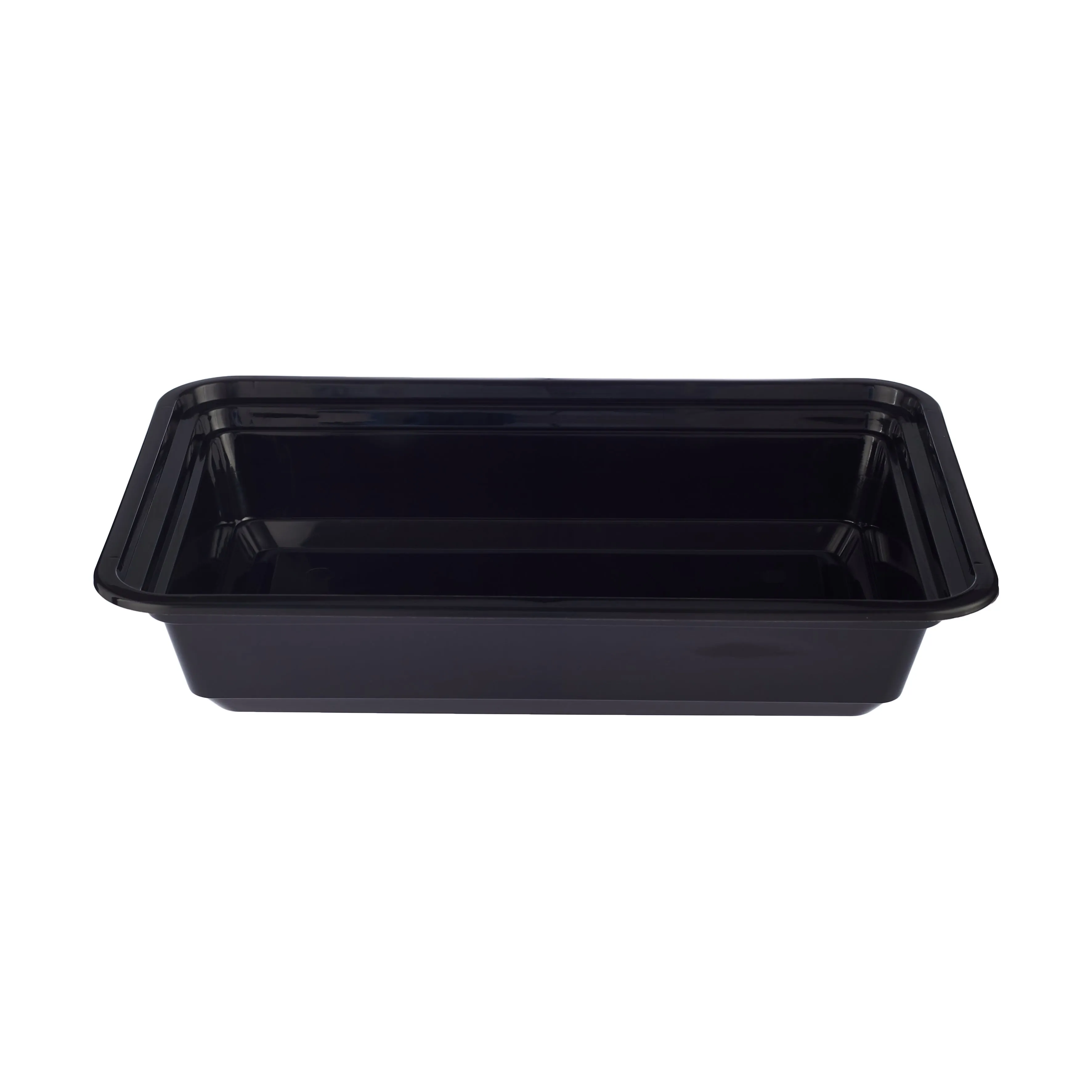 5 Pieces Black Base Rectangular Container With lid