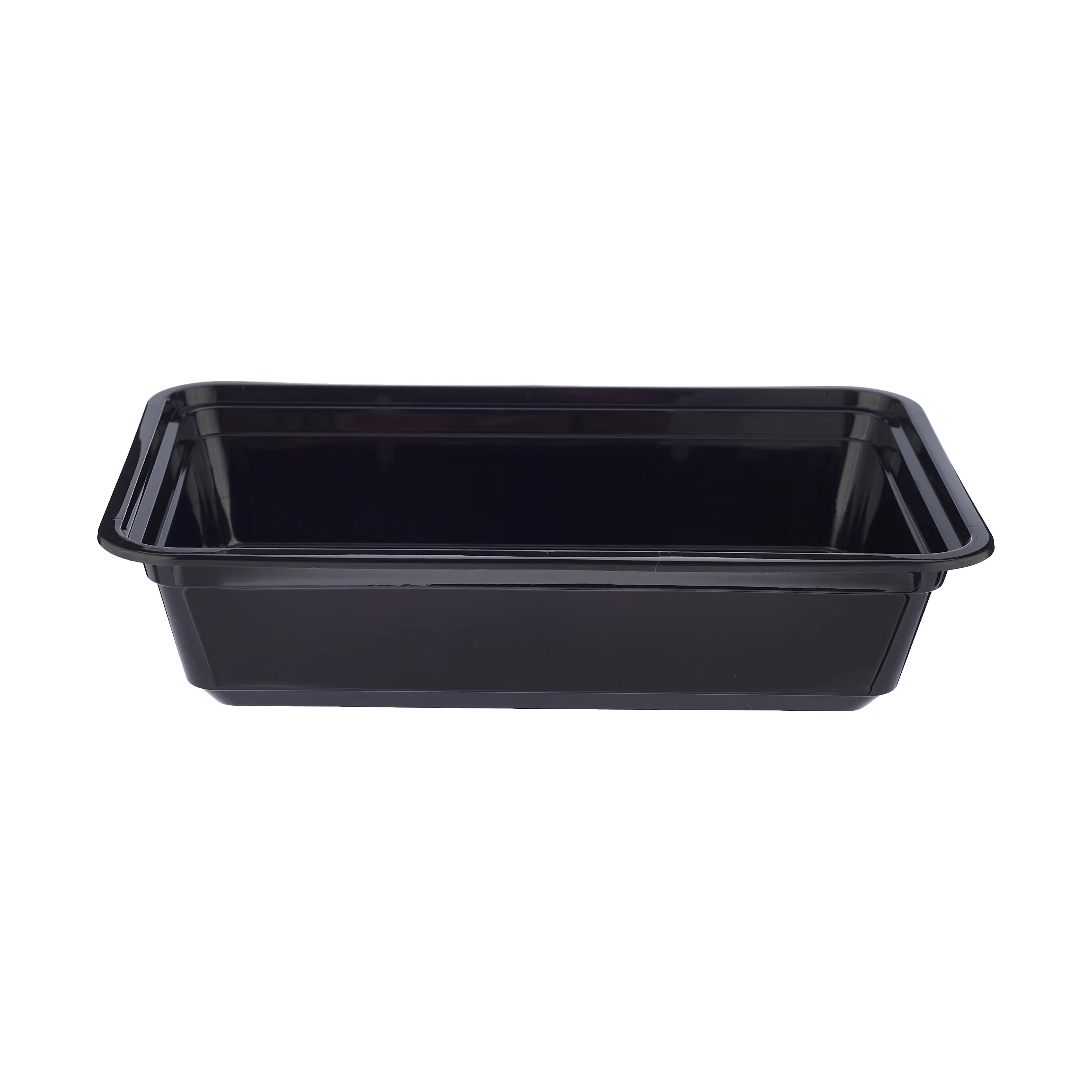 5 Pieces Black Base Rectangular Container With lid