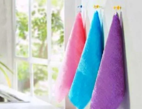 5 Pieces of Bamboo Fiber Magic Cleaning Cloth