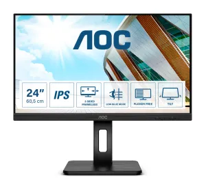60,5Cm/23,8" (2560X1440) Aoc Q24p2q 16:9 4Ms 75Hz Quad Hd Schwarz