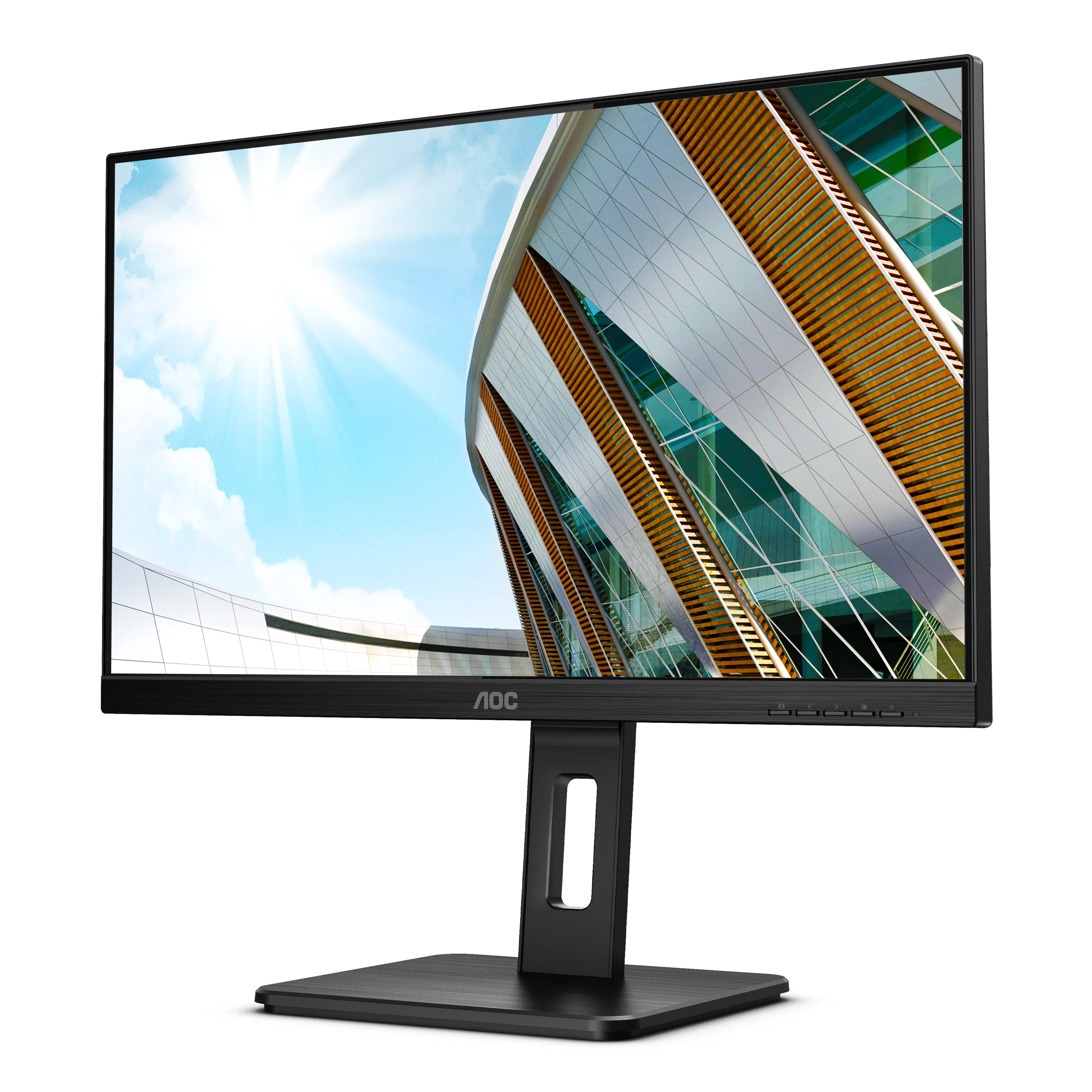 60,5Cm/23,8" (2560X1440) Aoc Q24p2q 16:9 4Ms 75Hz Quad Hd Schwarz