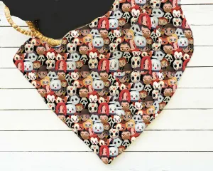 A Little Batty Cartoon Crazies - Minky Lush Blankets