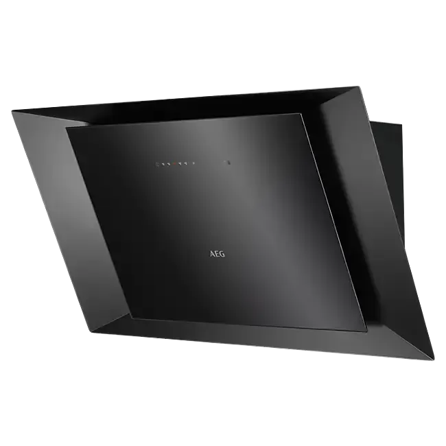 AEG 90cm Inclined Rangehood - Matte Black
