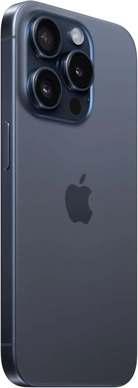 Apple iPhone 15 Pro, 128GB, Blue Titanium, Unlocked