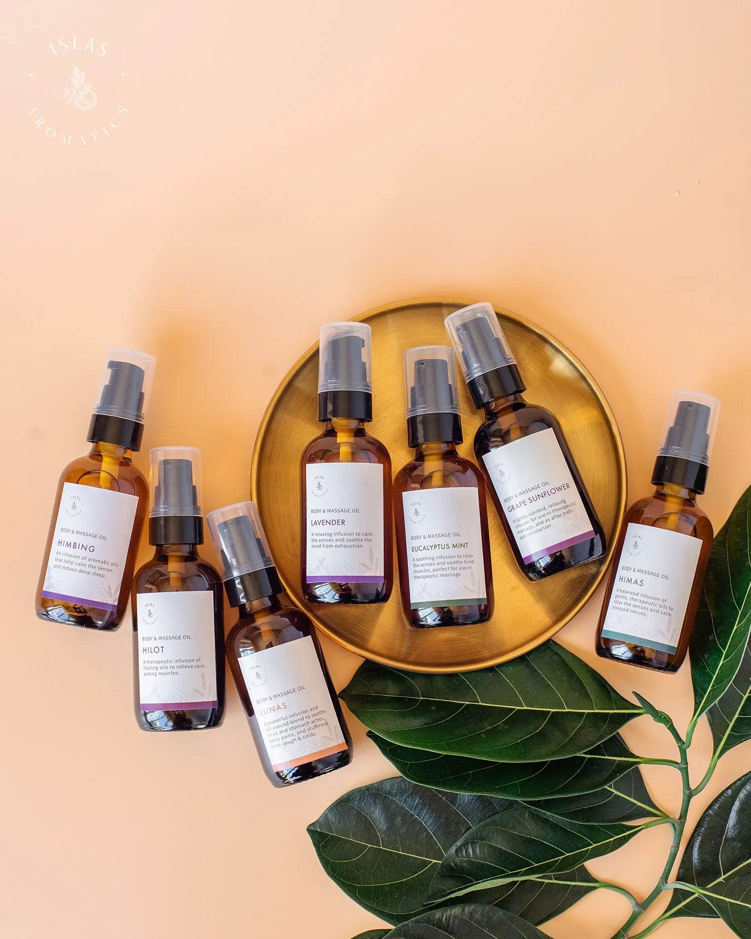 Aromatic Body & Massage Oil - Eucalyptus Mint