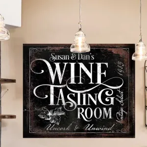 Bar Decor Wine Tasting Room Bar Sign