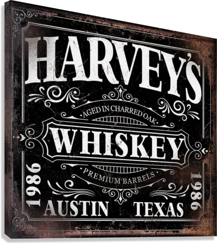 Bar Signs Personalized for Whiskey Drinkers for Home Bars