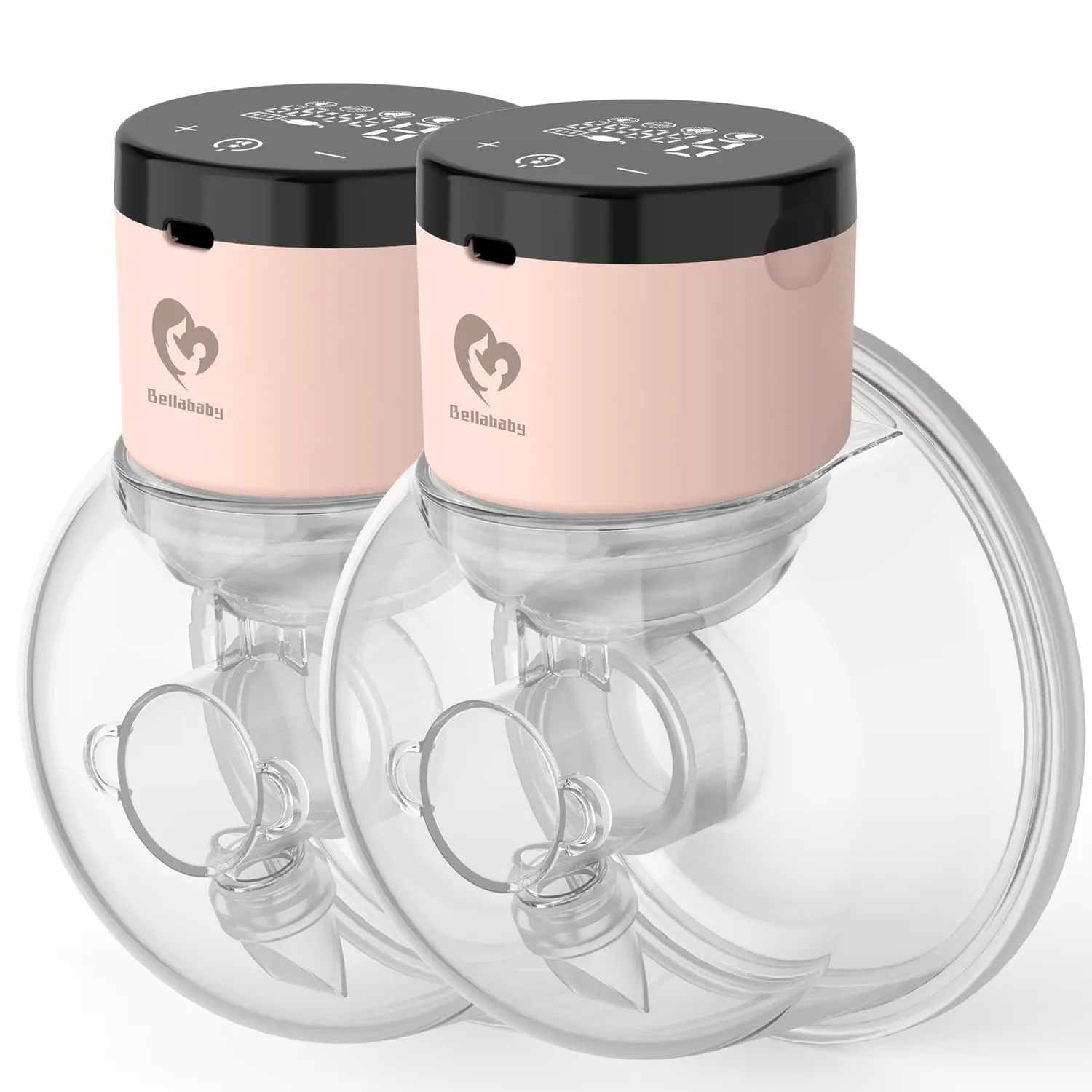 Bellababy breast pump, pink