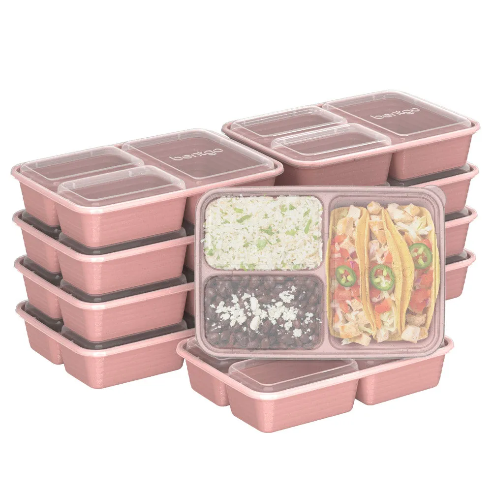 Bentgo Prep 3-Compartment Meal Prep Containers