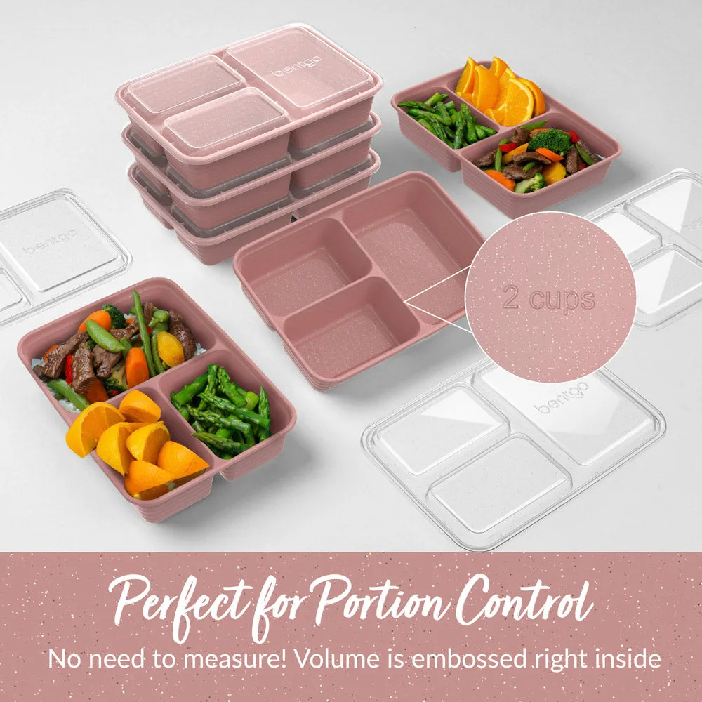 Bentgo Prep 3-Compartment Meal Prep Containers