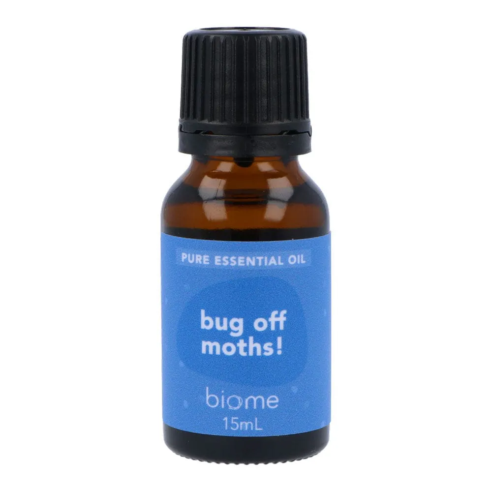 Biome Essential Oil Blend 15ml - Bug Off Moths