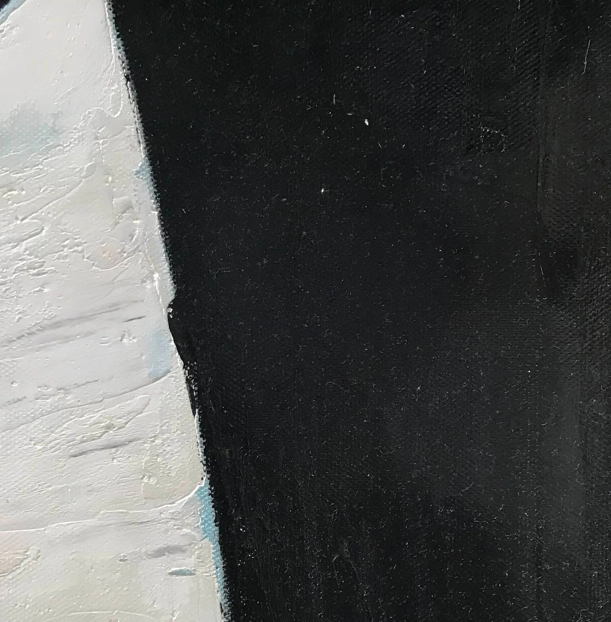 Black And White Abstract Painting Minimalist Painting Yp028