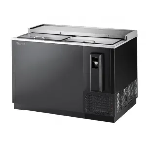 Blue Air BBC-50B-HC 50" Bottle Cooler 2 Slide Tops 14.8 Cu Ft