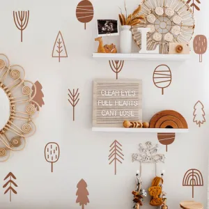 Boho Wall Decal | Minimalist Tree
