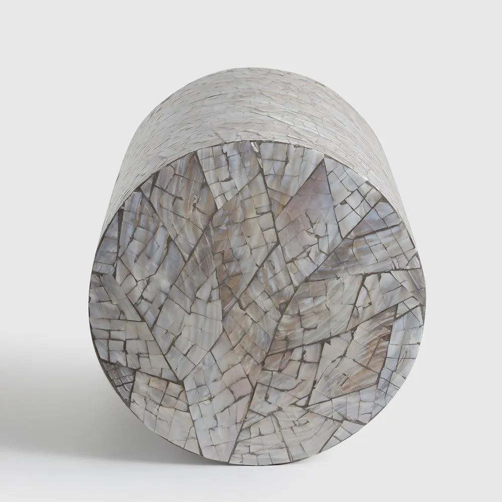 Capiz Shell Side Table