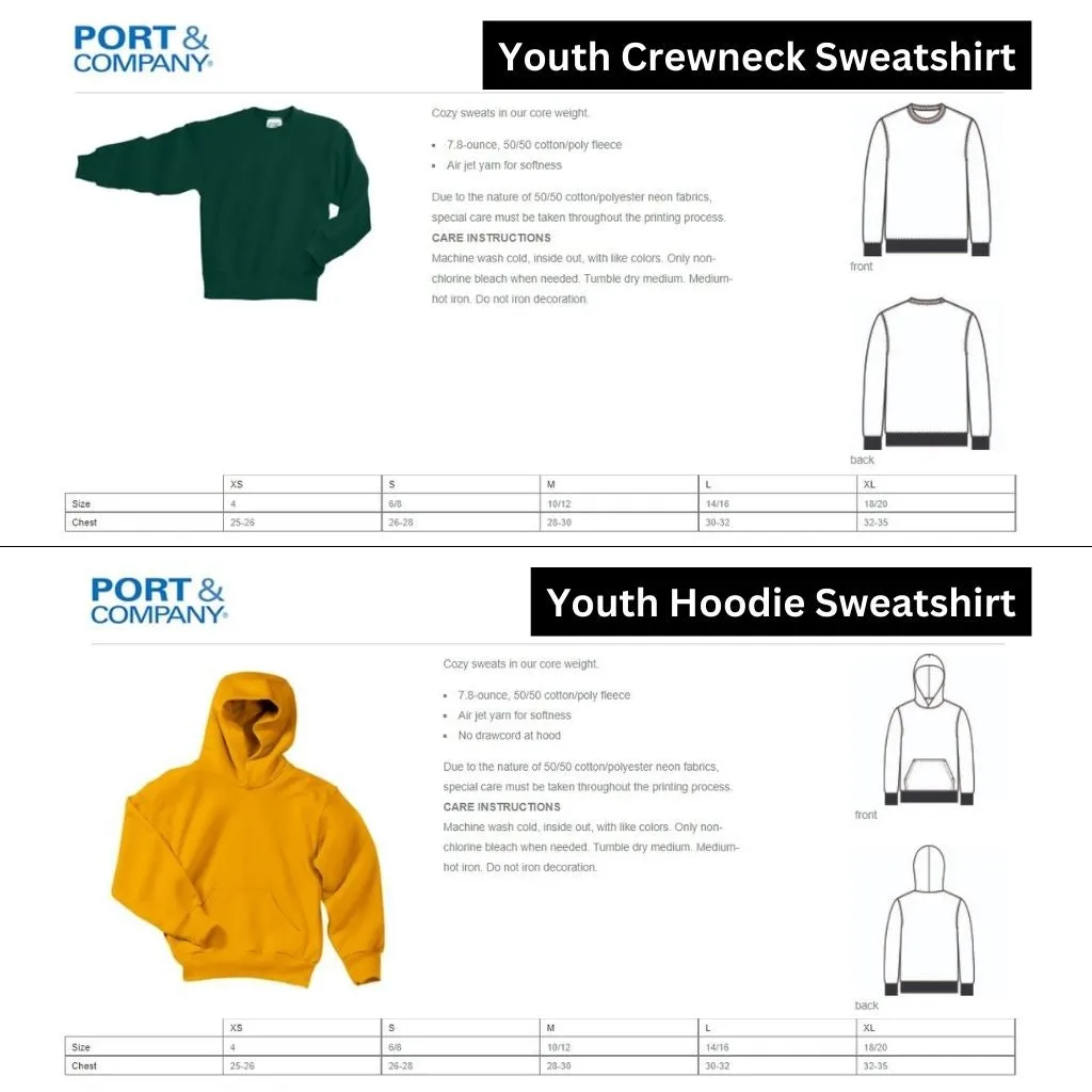 Carolina Collaborative Prep Boxed CCP Cheetah Design On Adult And Youth Tees And Sweatshirts