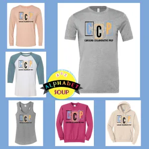 Carolina Collaborative Prep Boxed CCP Cheetah Design On Adult And Youth Tees And Sweatshirts