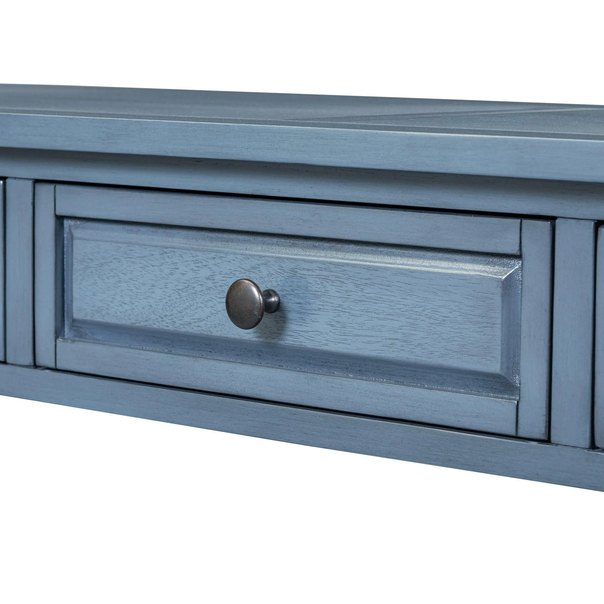 Console Table 63" Long Console Table with Drawers and Shelf for Entryway, Hallway