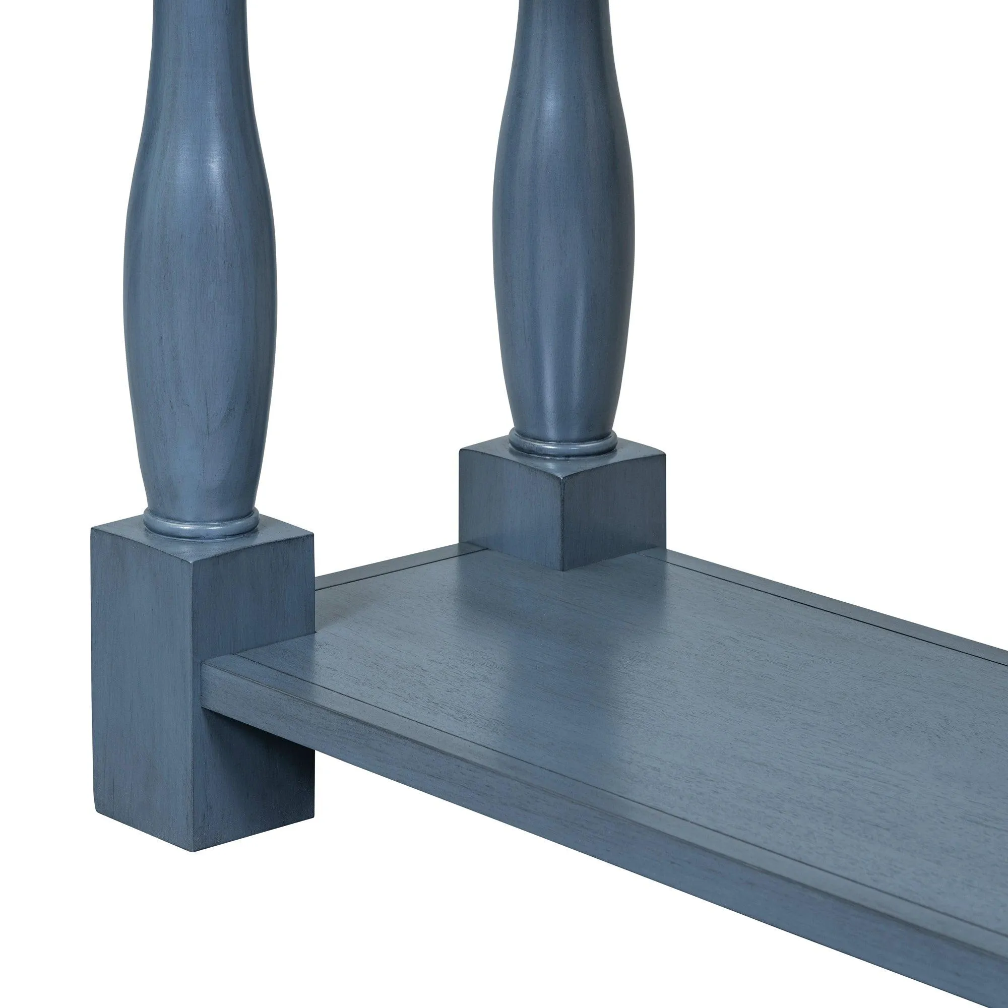 Console Table 63" Long Console Table with Drawers and Shelf for Entryway, Hallway