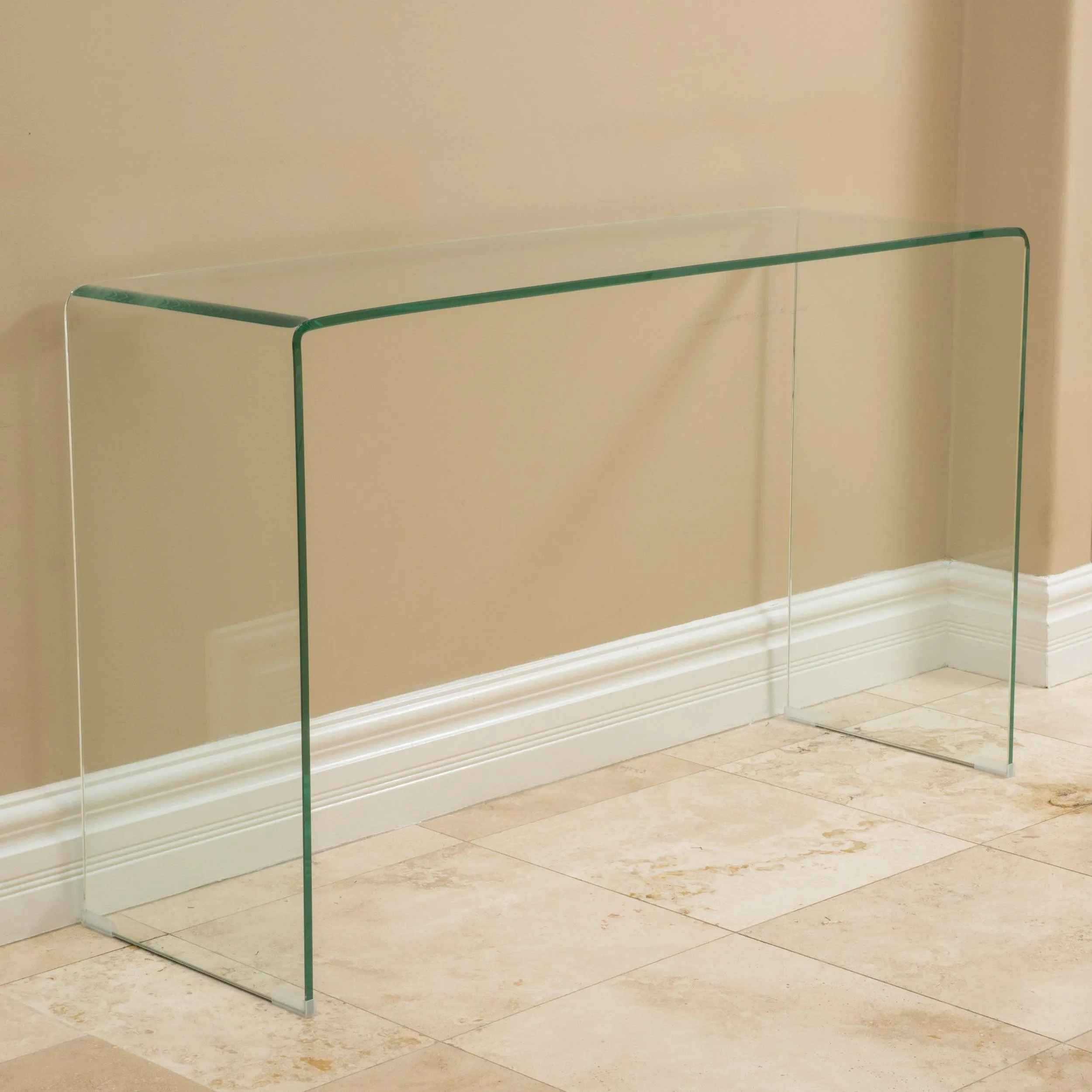 Console Table with 12mm Tempered Bent Glass
