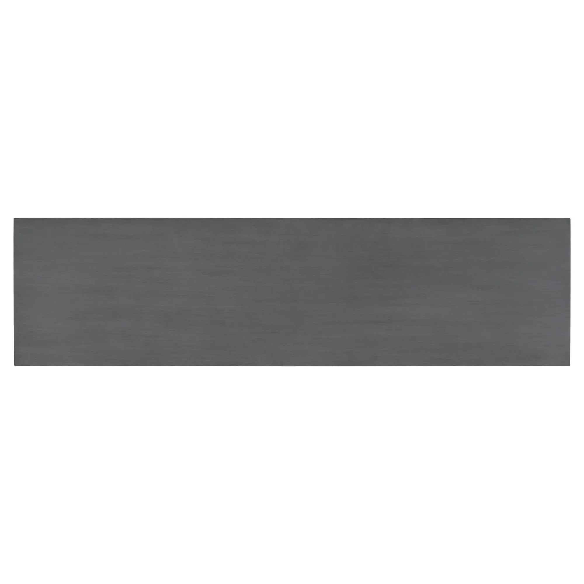 Contemporary Console Table, Extra Long with Wood Top for Entryway and Hallway