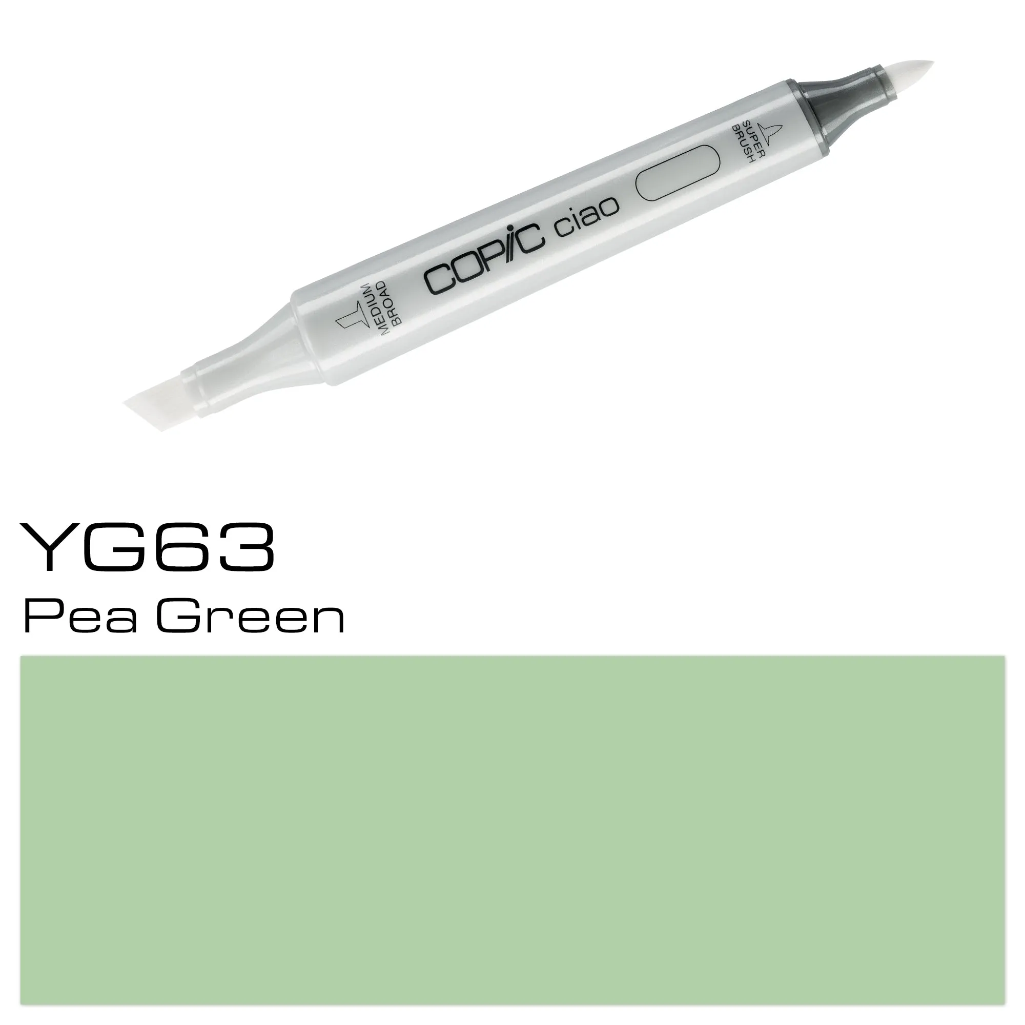 Copic Ciao Marker Yg 63 Pea Green