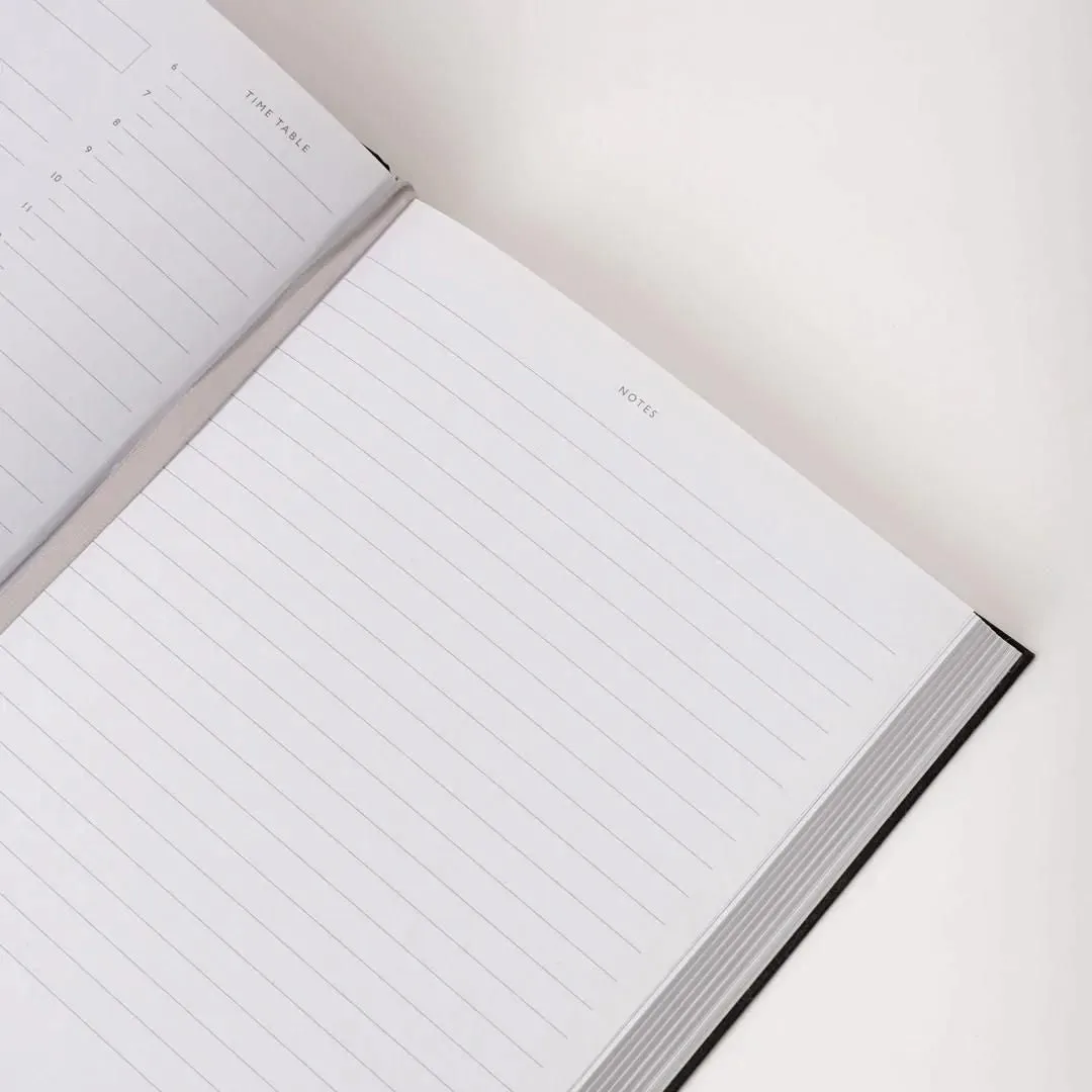 Daily Planner Blue Bird and White Owl