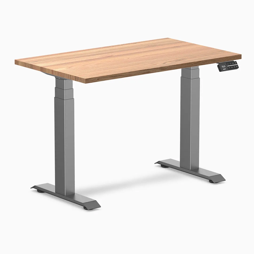 Desky Dual Mini Hardwood Sit Stand Desk