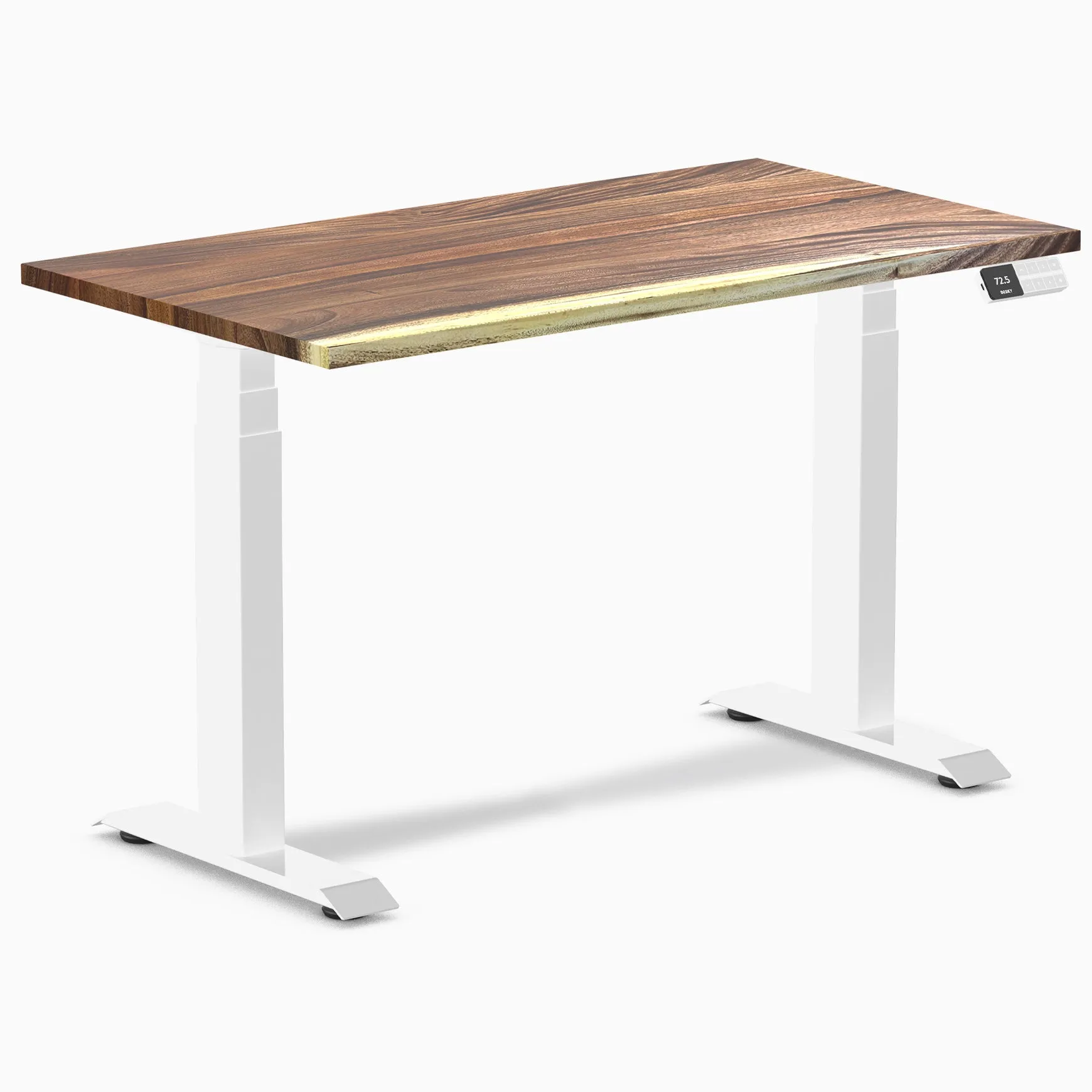 Desky Dual Mini Hardwood Sit Stand Desk