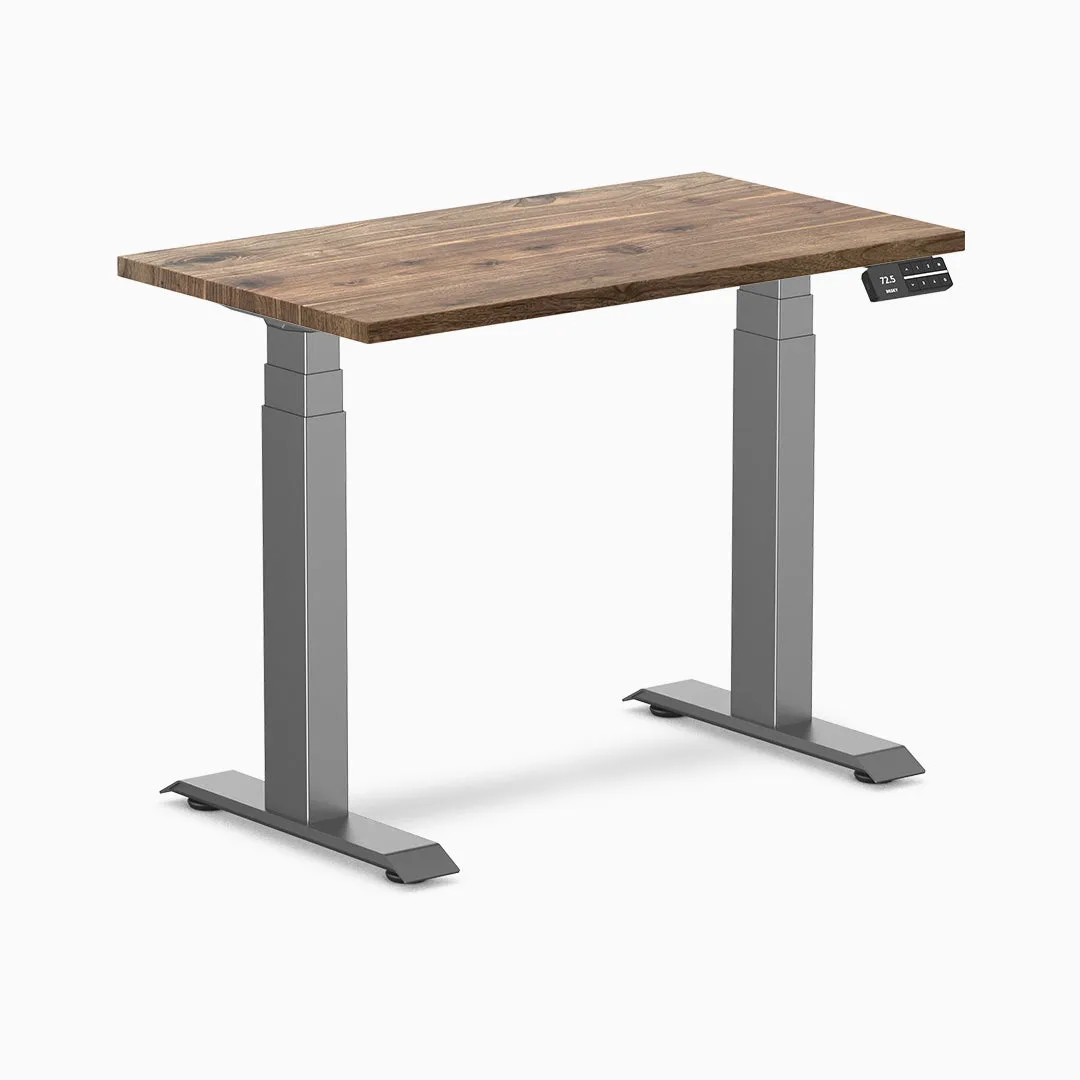 Desky Dual Mini Hardwood Sit Stand Desk