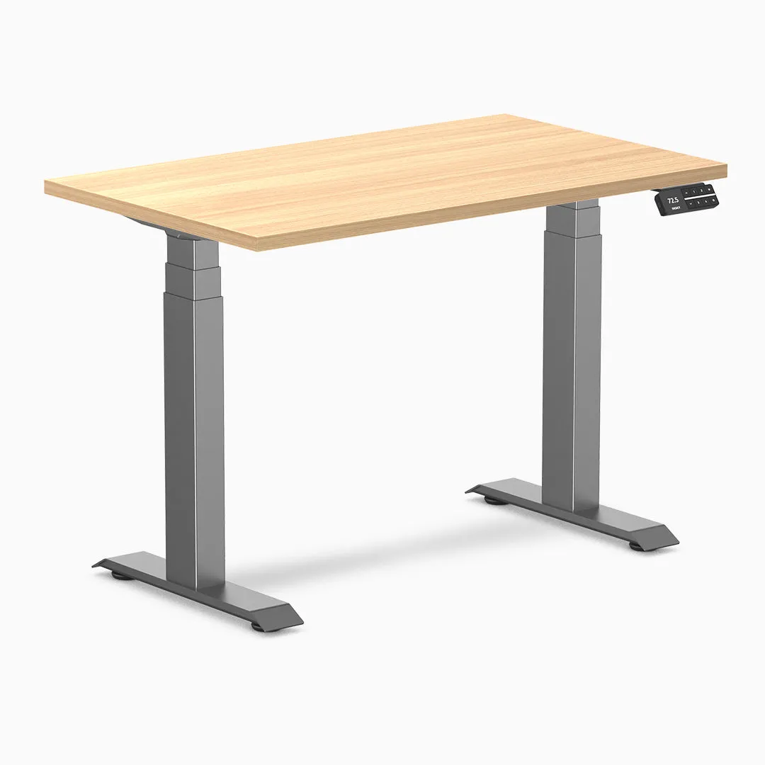 Desky Dual Mini Hardwood Sit Stand Desk