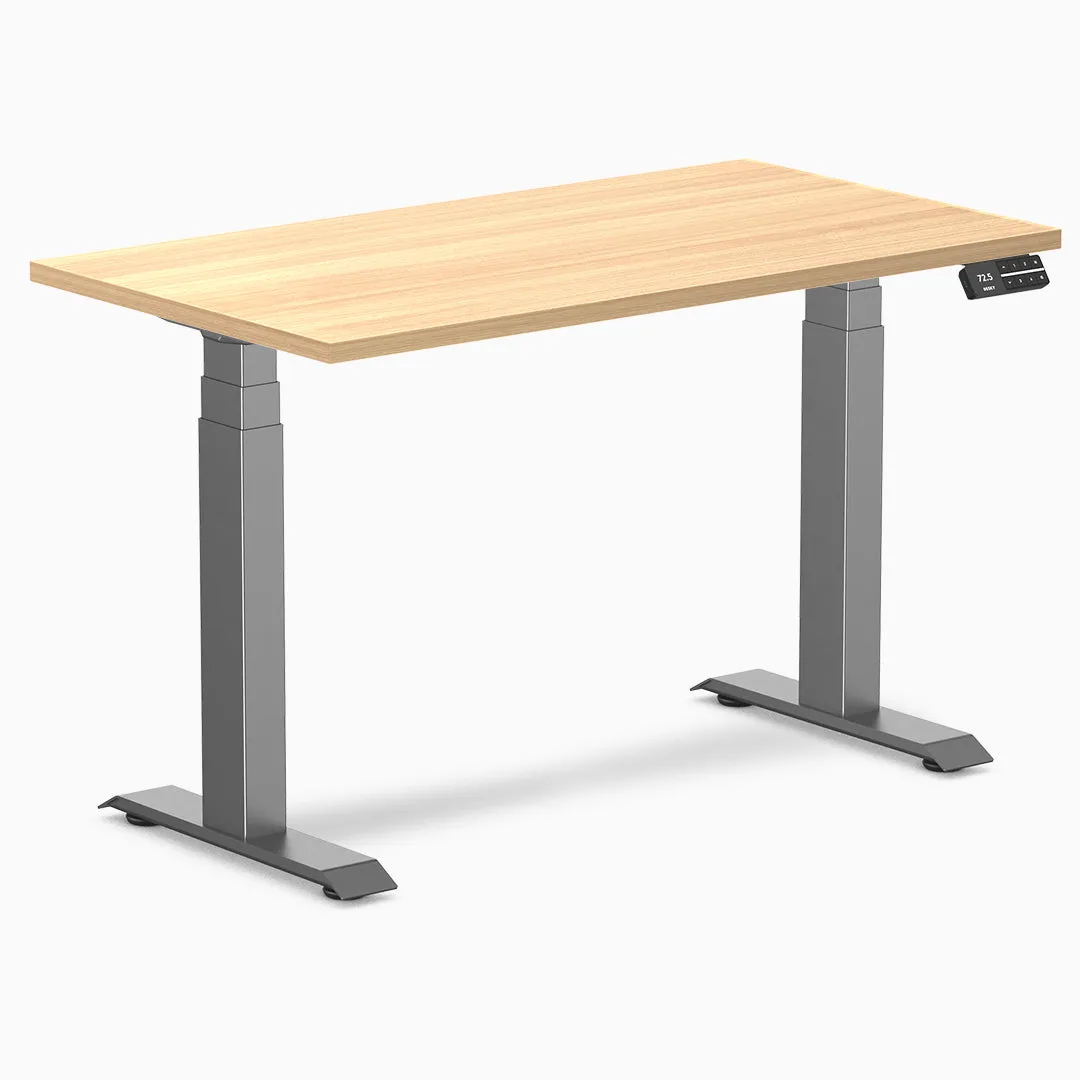 Desky Dual Mini Hardwood Sit Stand Desk