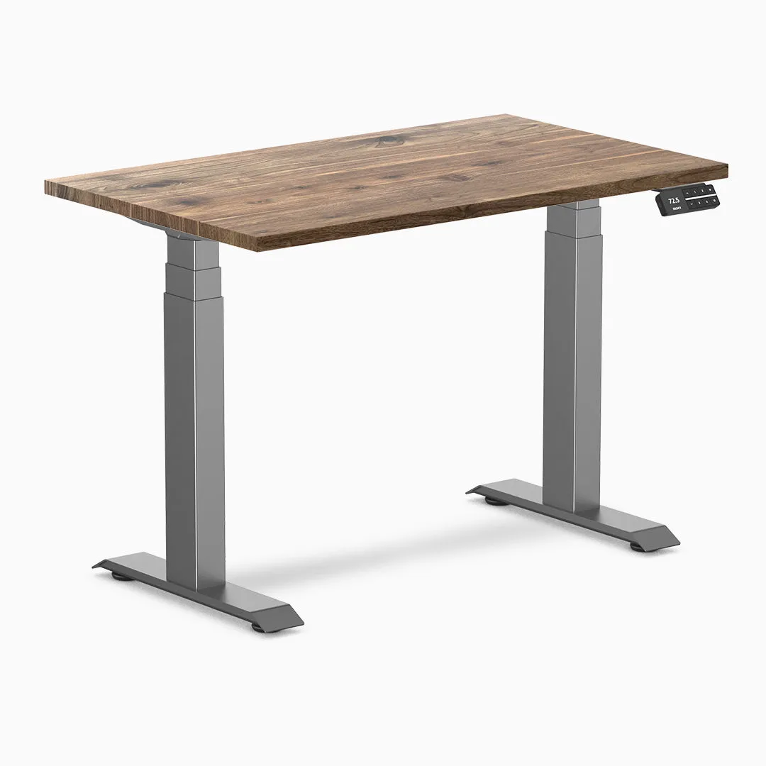 Desky Dual Mini Hardwood Sit Stand Desk