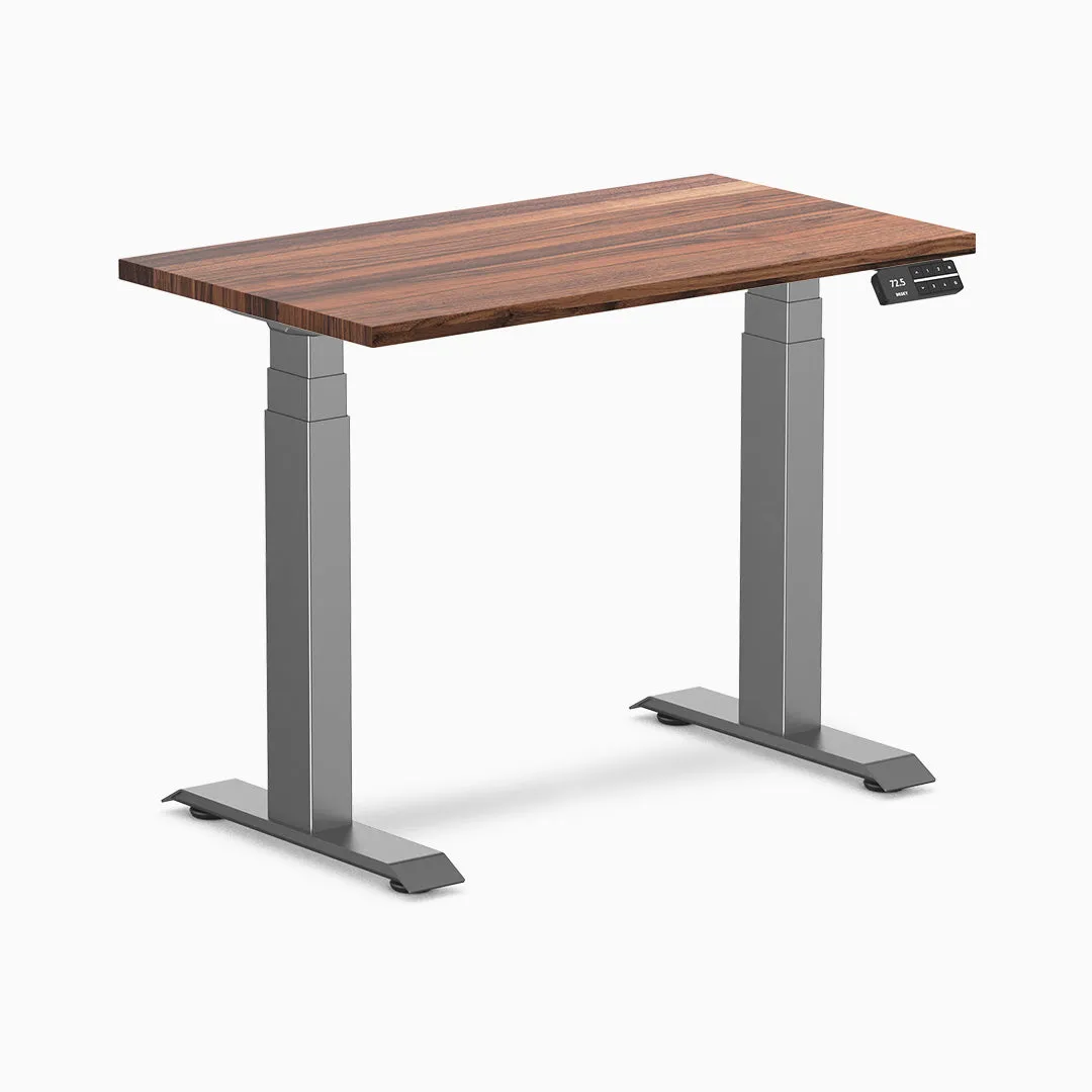 Desky Dual Mini Hardwood Sit Stand Desk
