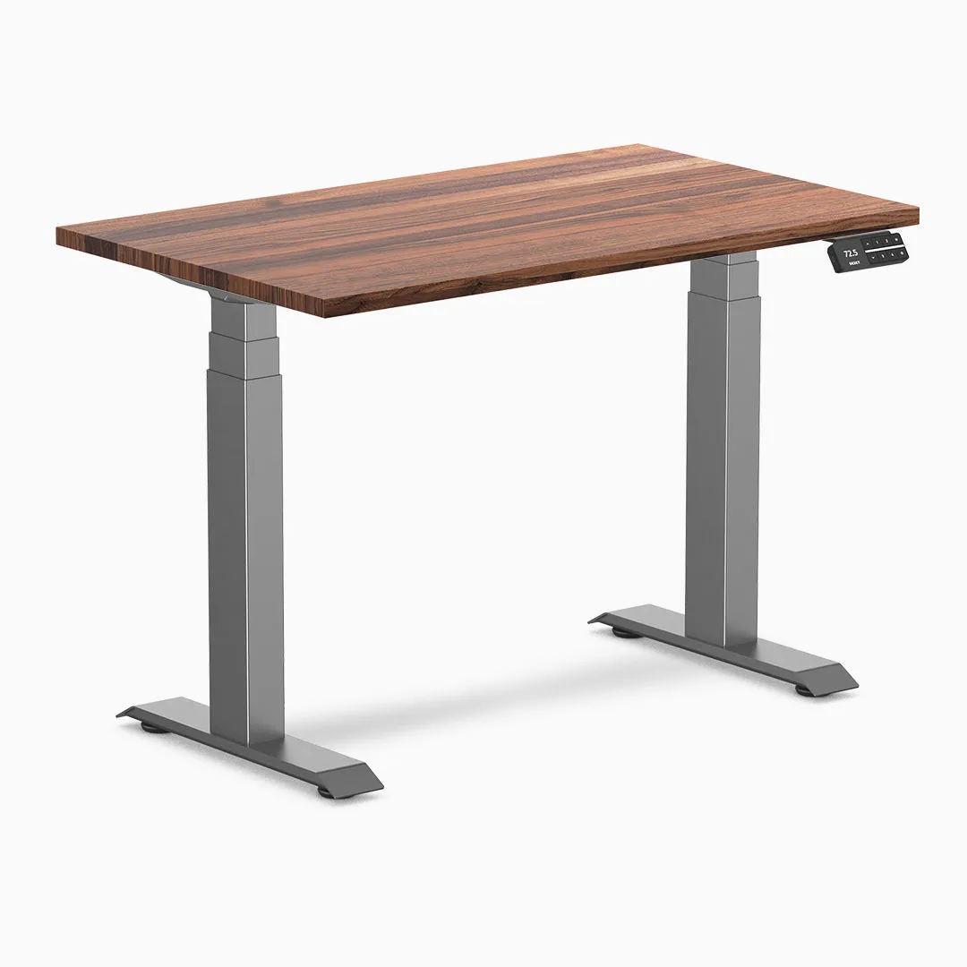 Desky Dual Mini Hardwood Sit Stand Desk