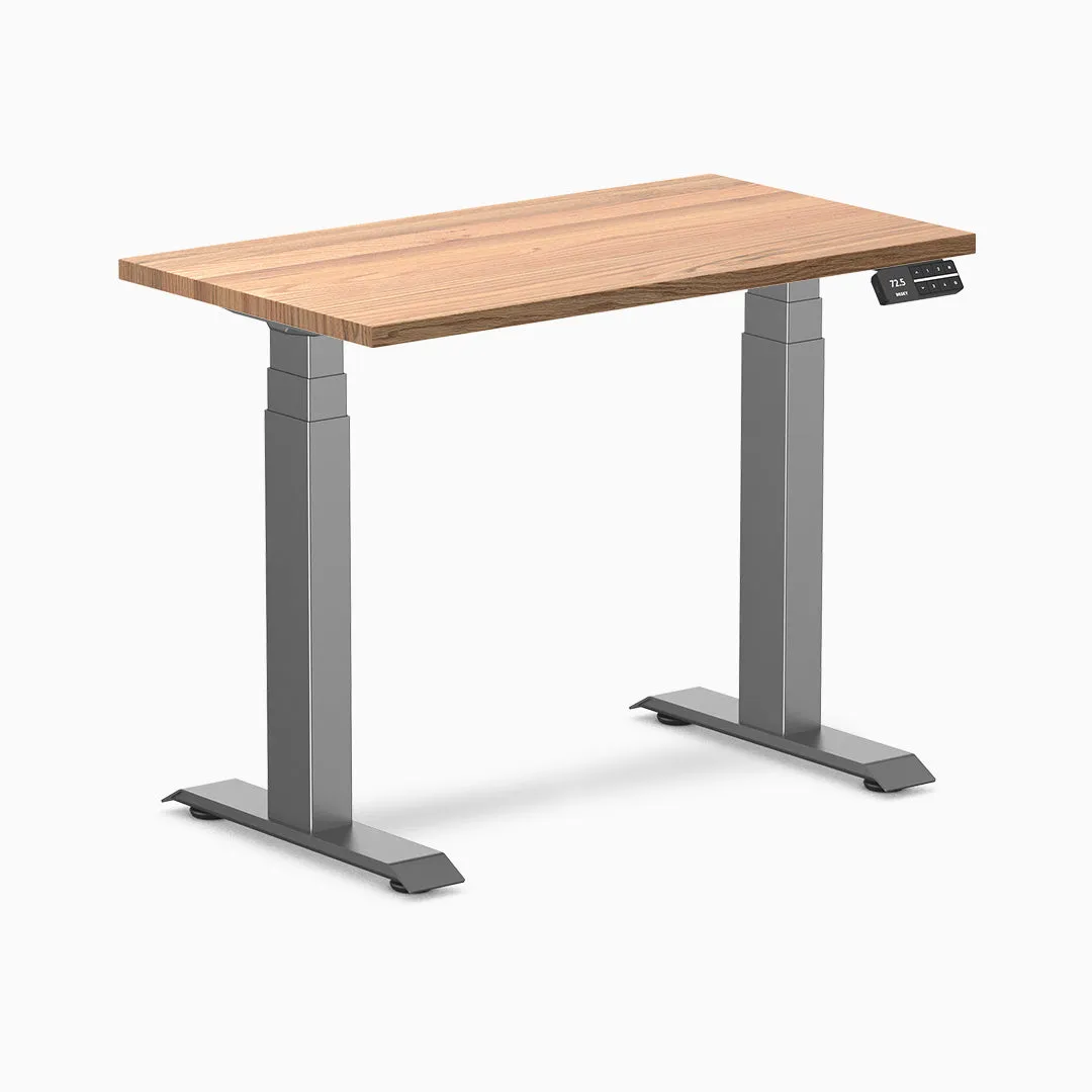 Desky Dual Mini Hardwood Sit Stand Desk