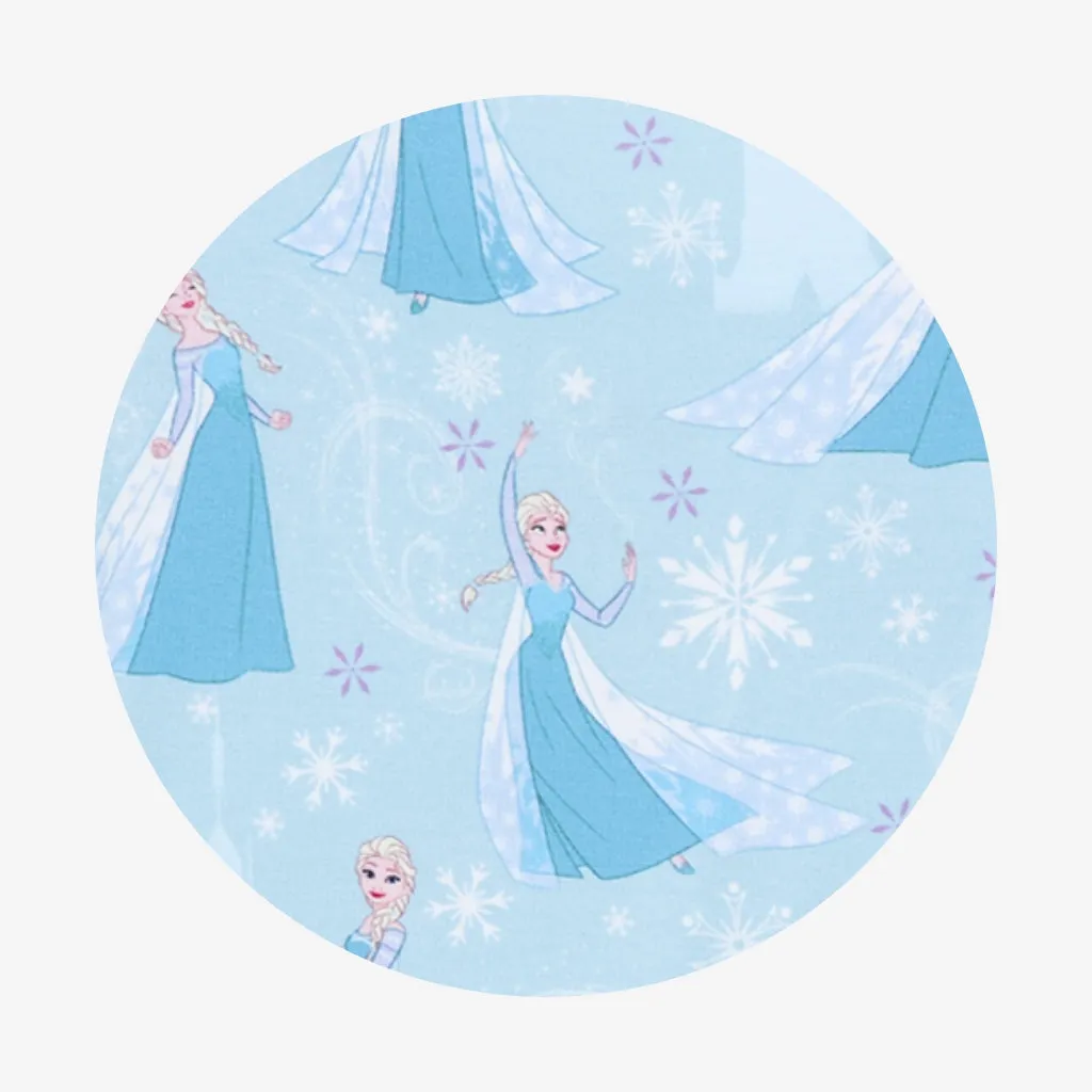 Disney Frozen Elsa & Elsa Snowflake Ruffled Luxette Patoo® Blanket