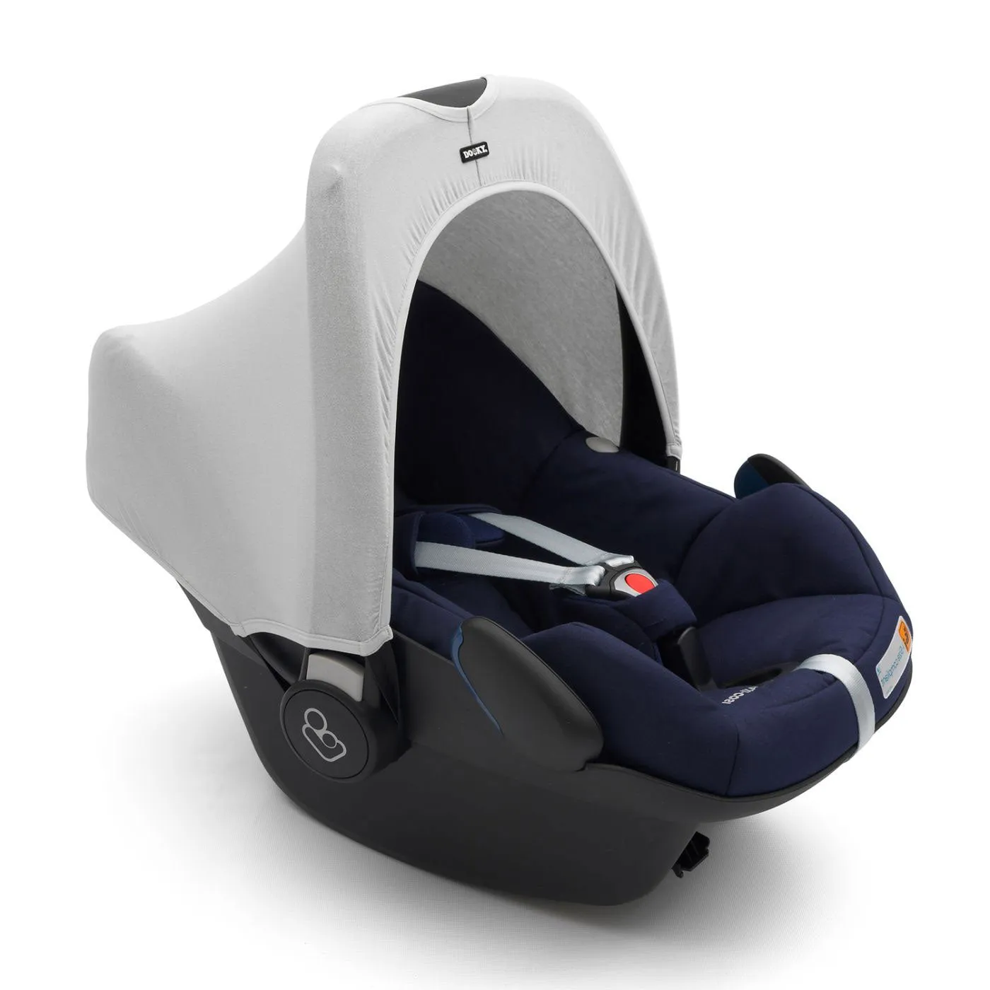 Dooky Car Seat Hoody 0  (Grey)