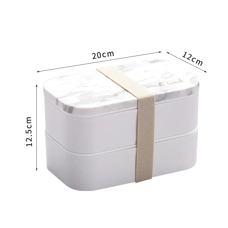 Double Bento Box Japanese lunch Box