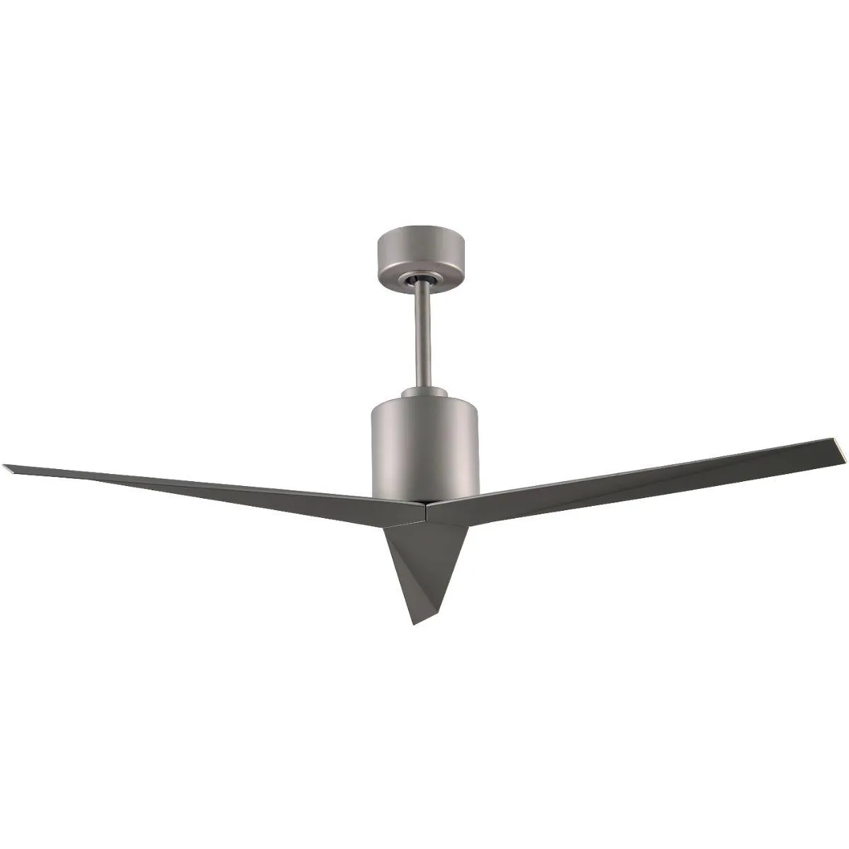 Eliza 56" Modern Ceiling Fan with Remote Control, Brushed Nickel