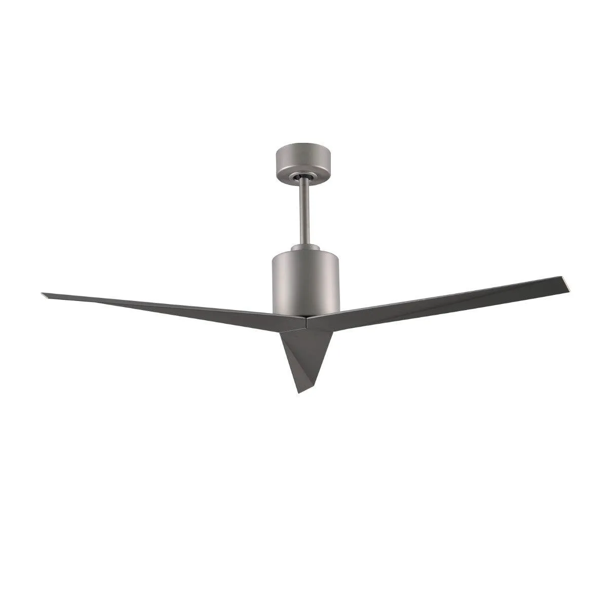 Eliza 56" Modern Ceiling Fan with Remote Control, Brushed Nickel