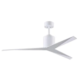 Eliza 56" Modern Ceiling Fan with Remote Control, Gloss White