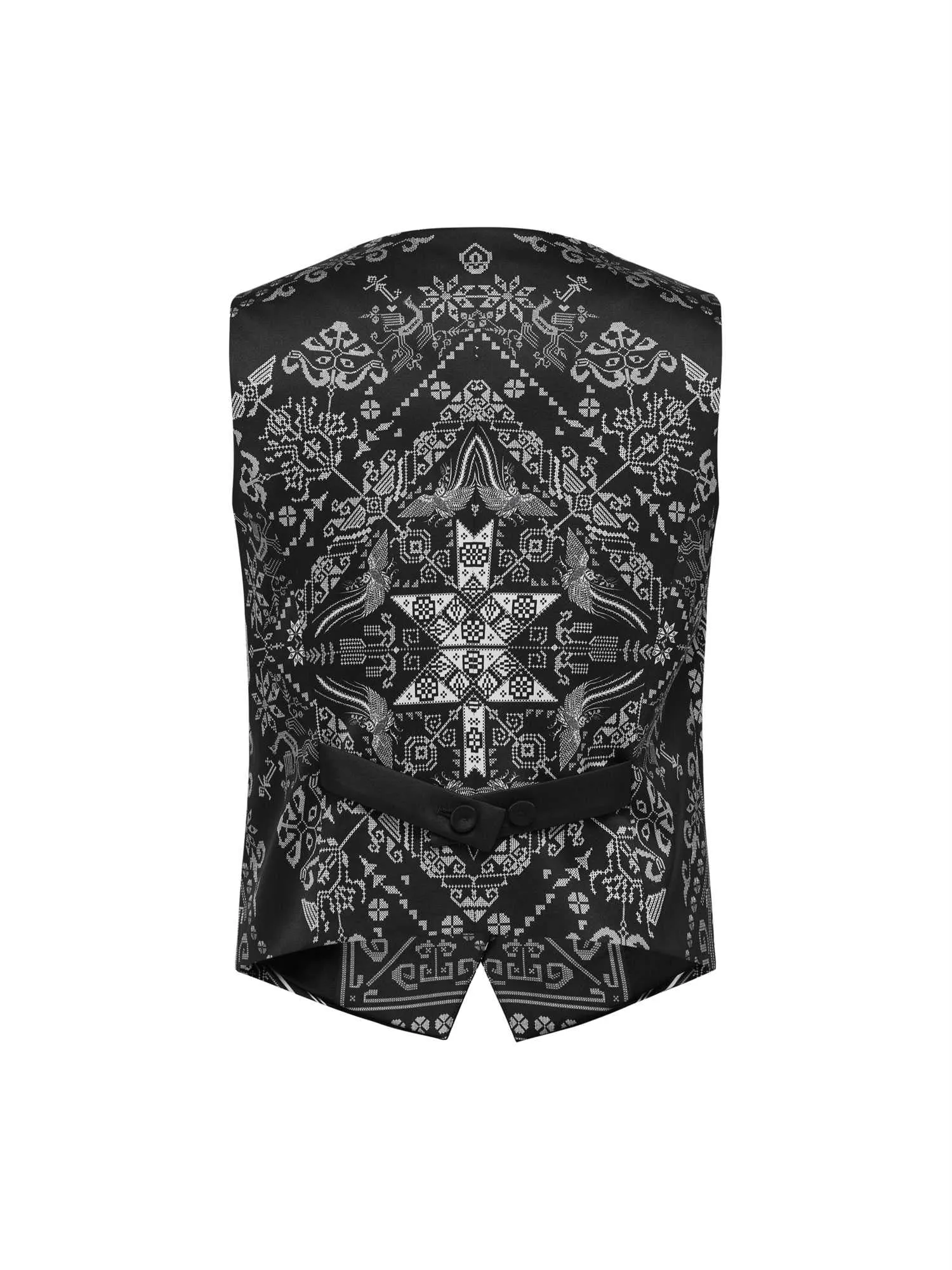 EP YAYING Chinese-style Embroidered Vest