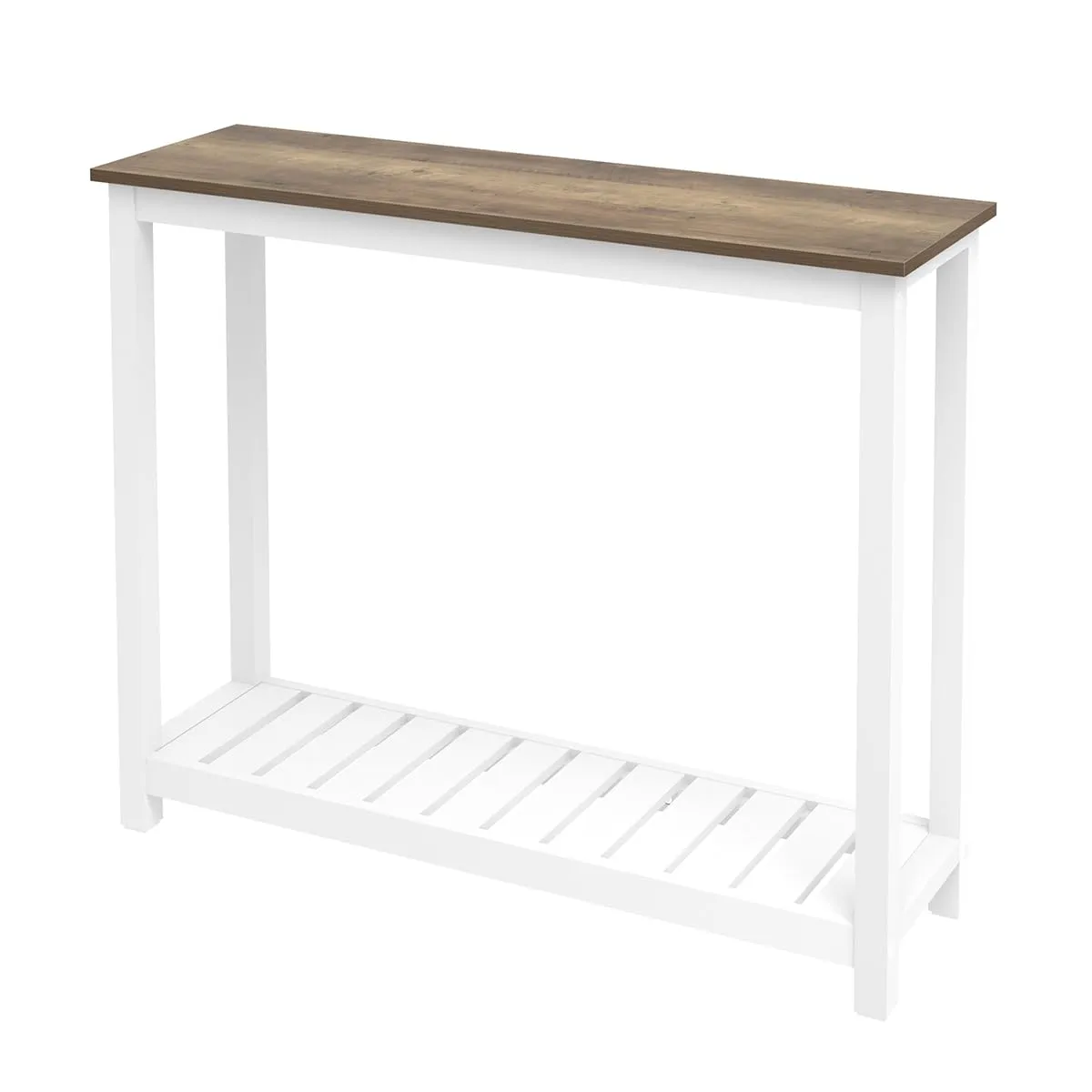 Farmhouse Sofa Table, Rustic Entryway Table