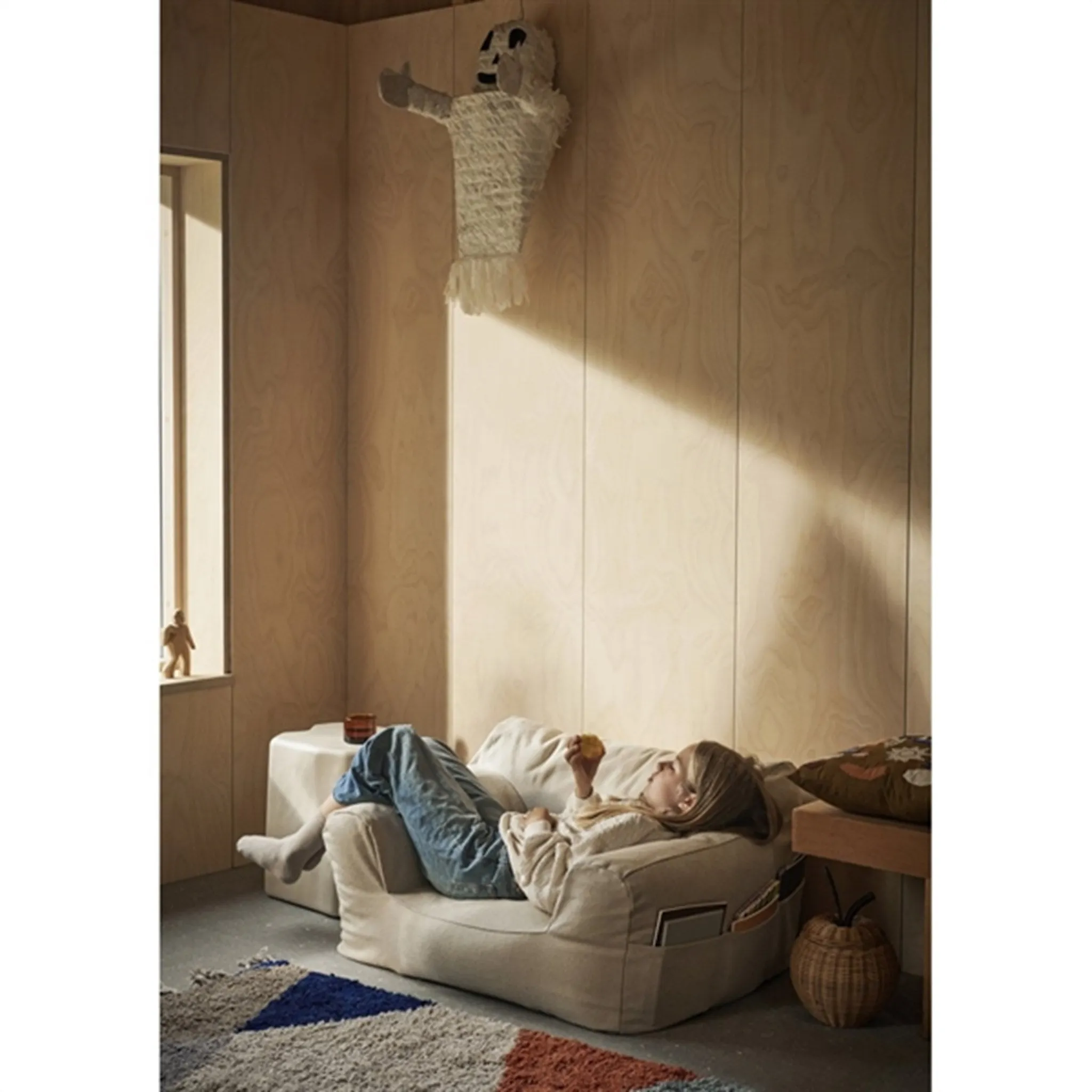 Ferm Living Billow Bean Bag Off-White
